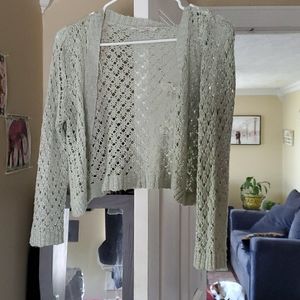 Cardigan light green